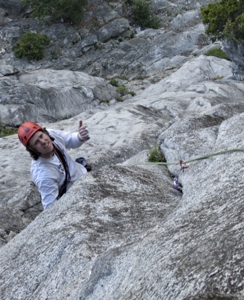 Chase coming through above the Wilson overhang