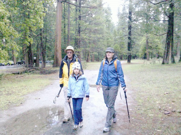 Starting out on a Warm June Hike in the Valley