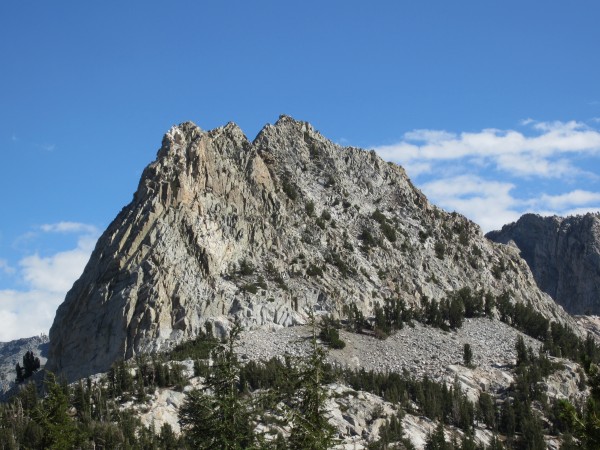 Looking back on the North Arete on Crystal Crag.  After the summit &#4...