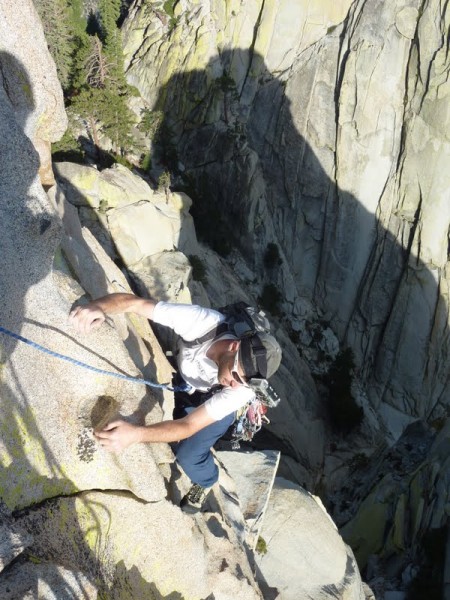 Yes those are granite tufas. Yes I am wearing a 3D gopro