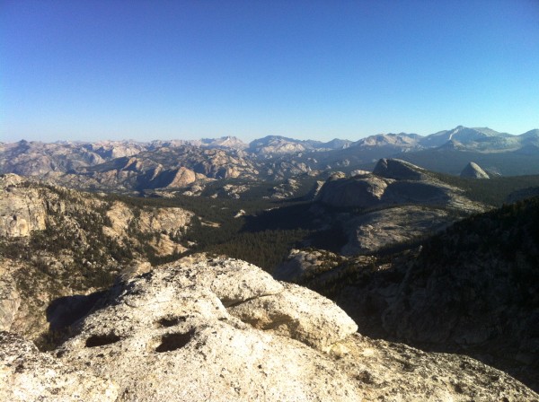 View from the summit of Tenaya