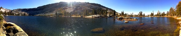 nice little lake behind Tenaya peak