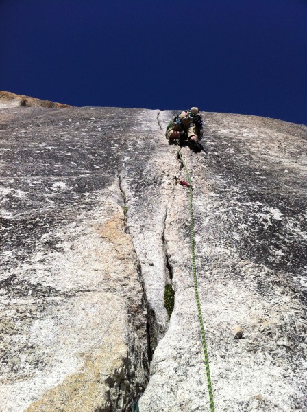 West Crack, Daff Dome. 3rd pitch