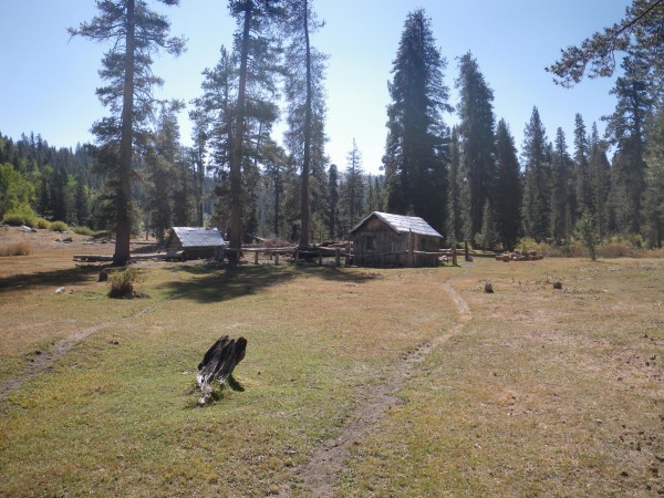 Private cabins at Statham Meadow