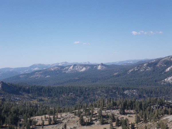 Hoffman Mountain and Finger Rock, in the distance