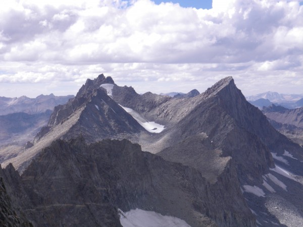 Polemonium Peak &#40;14080'&#41; and Mt. Sill &#40;14153'&#41;