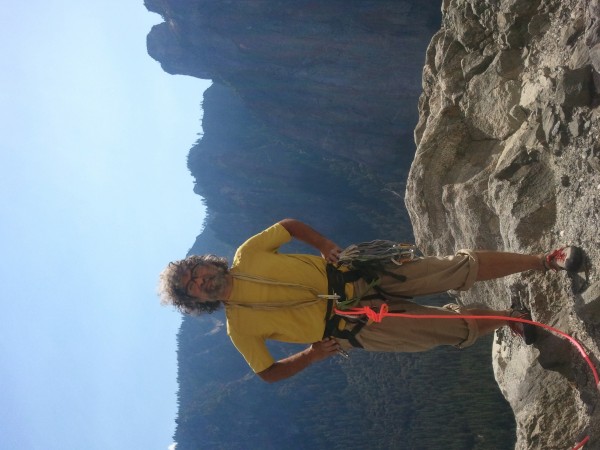 Ed at the top of the Footstool