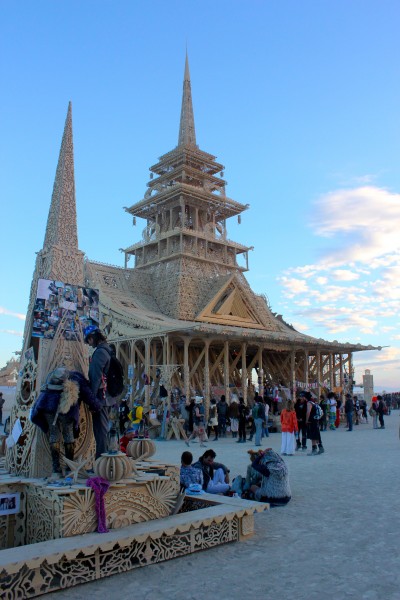 The Sacred Temple at sunrise