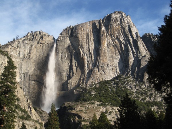 Yosemite Falls with LASD just to the right