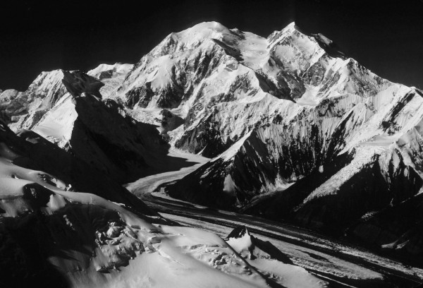 Denali from the summit of Mt. Brooks, 1979