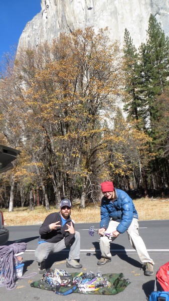 Mr. Mucci and Victor at El Cap