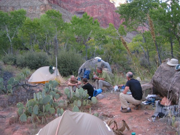 Back home at the Phantom Creek Haunted Canyon confluence.