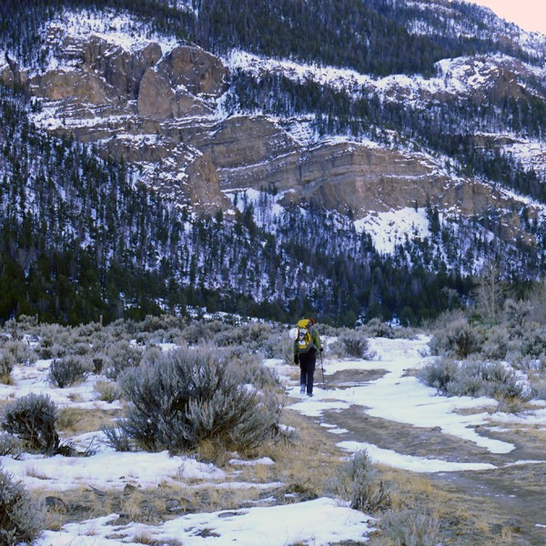 rhyang hikes an approach