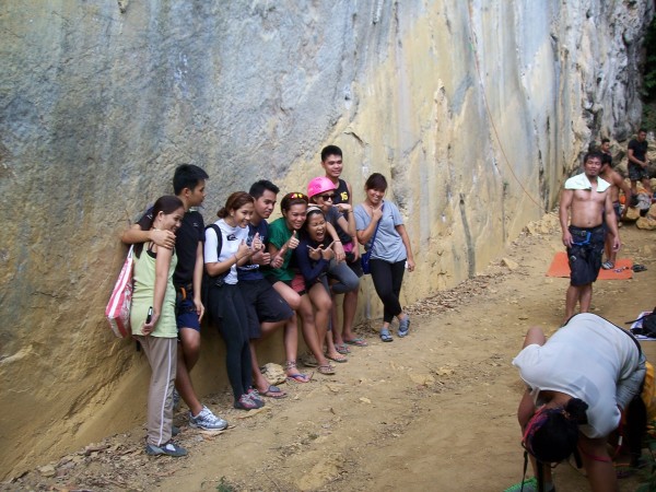 The Cebu City climbers at the end of a successful adventure...half of ...