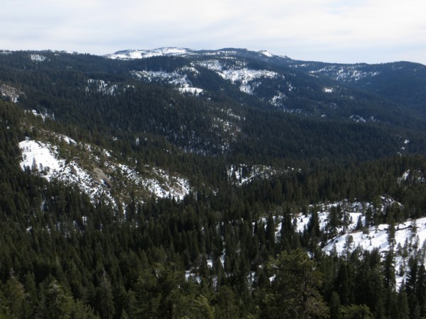 Little Shuteye Peak in the distance