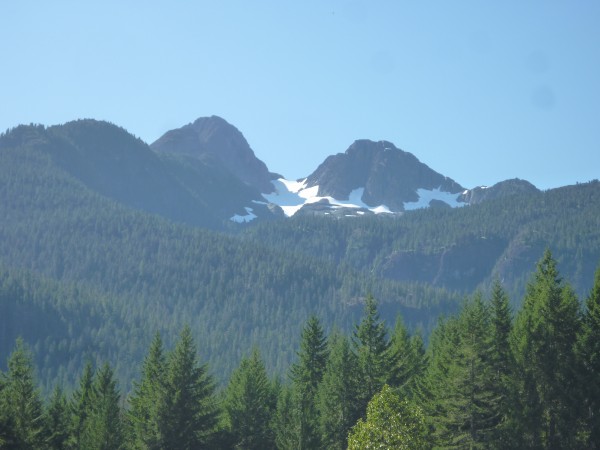 Kings Peak on the left and Queens Peak