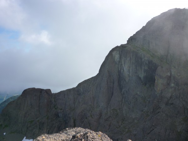 North Spur of Kings Peak from the summit of Queens