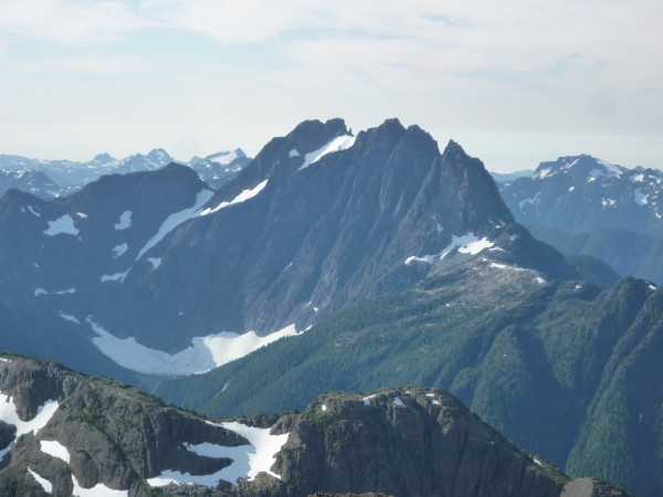 The 1000m East Face of Mt. Colonel Foster, the crown jewel of Island c...