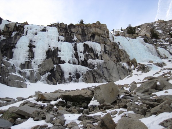 Main Wall and Chouinard Falls &#40;3/15/13&#41;.