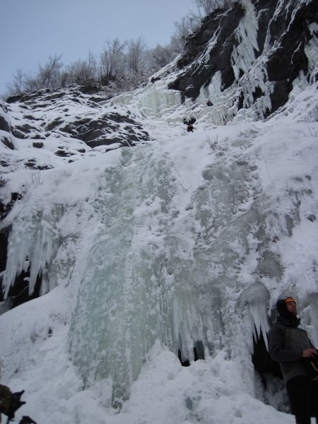 Our next climbing destination farther up Hunter Creek was the Christma...