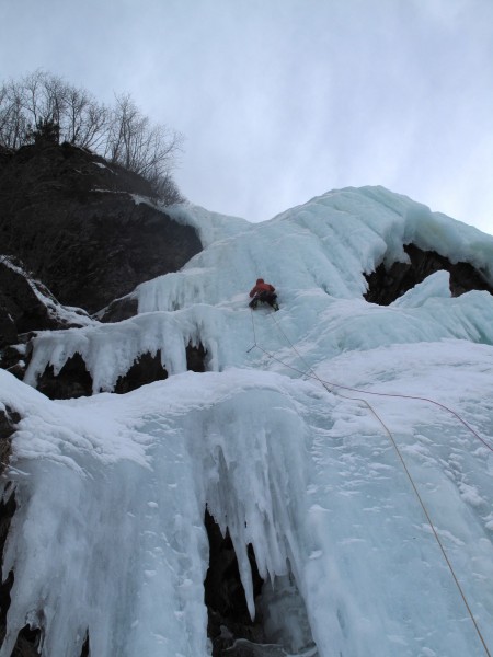 Heading up &#40;pic courtesy of Harry Hunt - 2/20/13&#41;