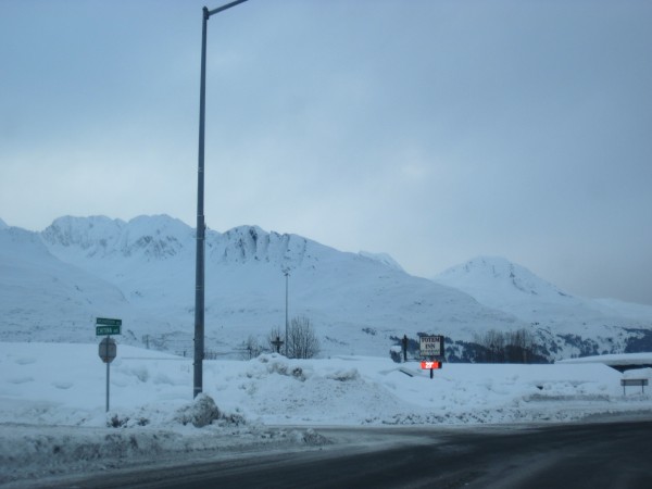 The Teton Inn sign says 29 degrees. Merely chilly, until you feel the ...