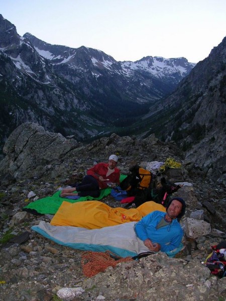 first night's bivy