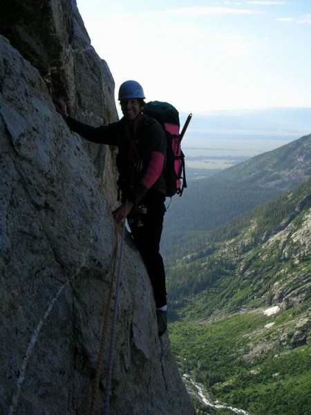 Brian leading somewhere mid route