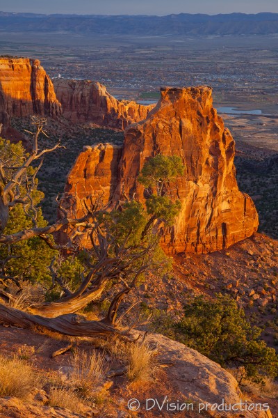 Colorado National Monument at sunrise