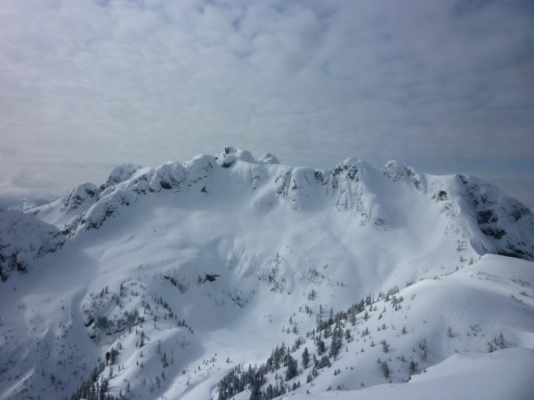 Mt. Arrowsmith from Cokely summit