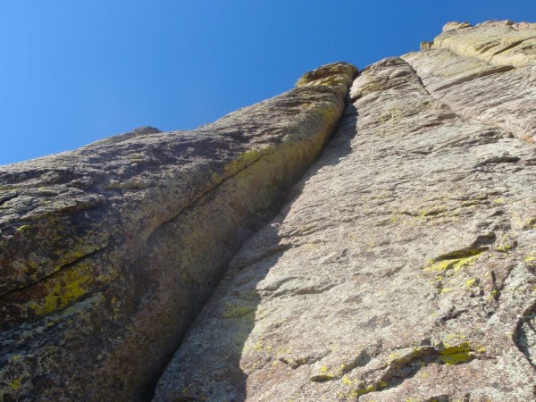 The Second Pitch of El Cracko Diablo is the crack on the left in the D...