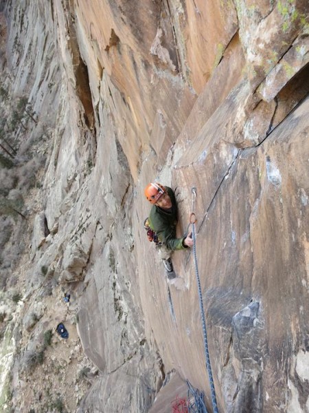End of the Crux,p2 Rainbow Wall