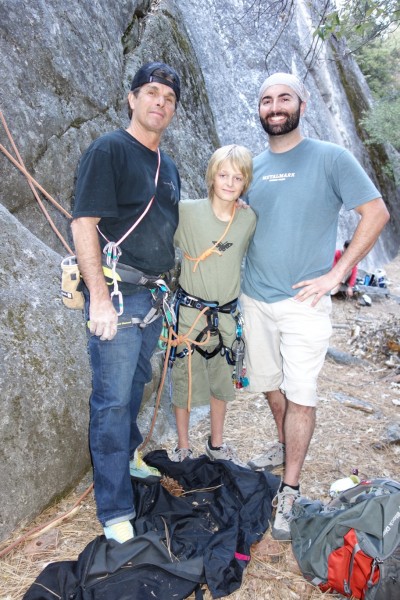 Cory got to climb with my hero, the legendary Ron Kauk.