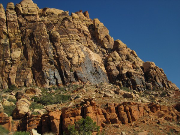 Some trail-side rock.