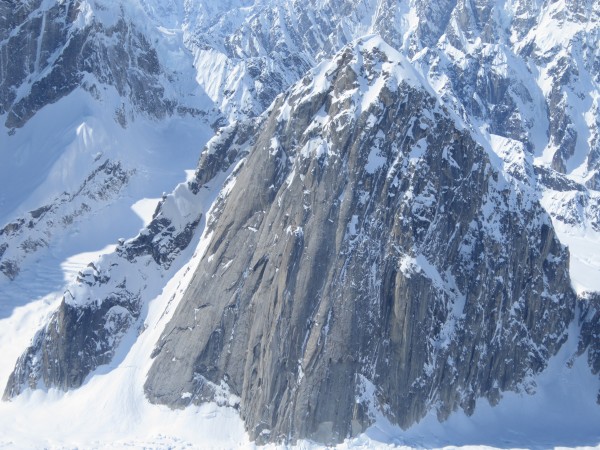 Mt. Barrill, with the 'Japanese Couloir' near its left margin, was one...