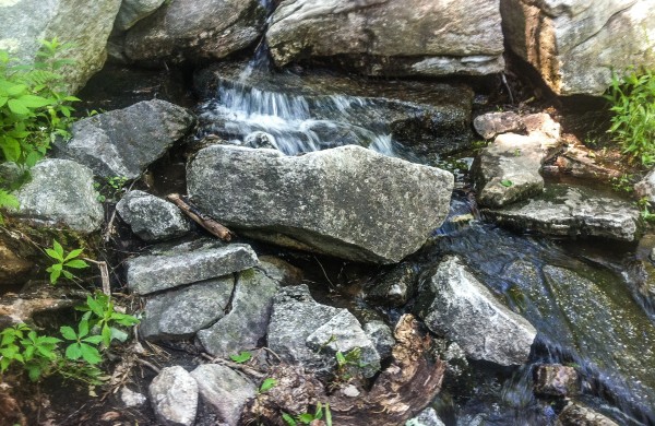 Lake Minnewaska outlet stream