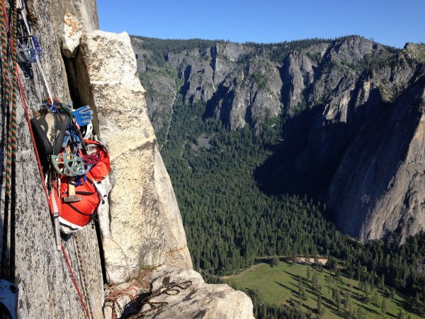 Sweet ledge at the base of Pitch 10.