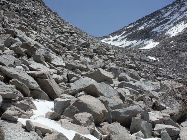 Approaching the 12,000' col