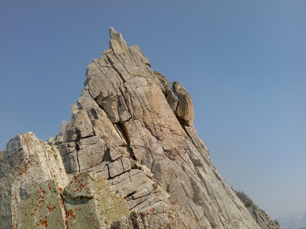 Summit cracks on Bighorn.