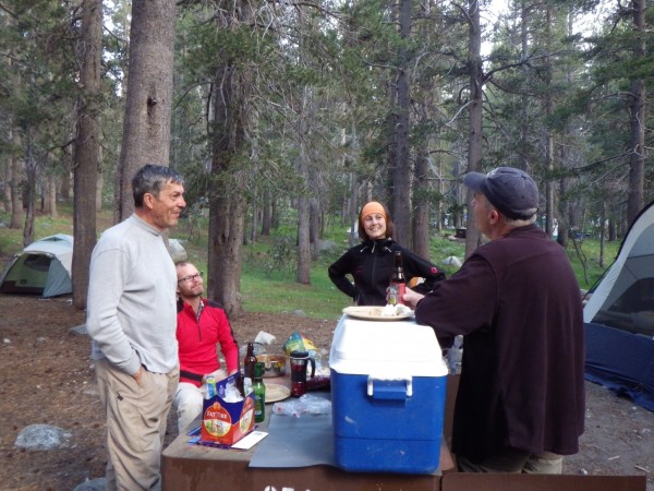 Bear locker...who needs a picnic table? <br/>
