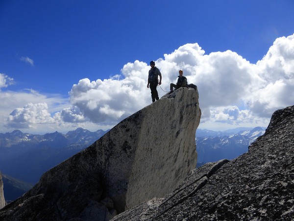 Felix and Jeff, representing the Rust Belt Alpine Club and Snacking As...