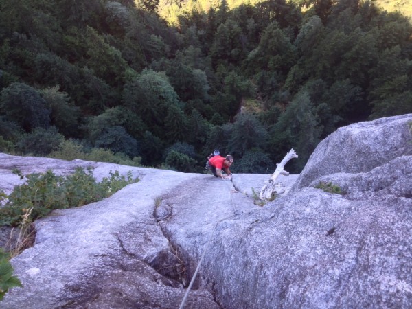 Me seconding Borderline P3. Please note Squamish Tufa in foreground.