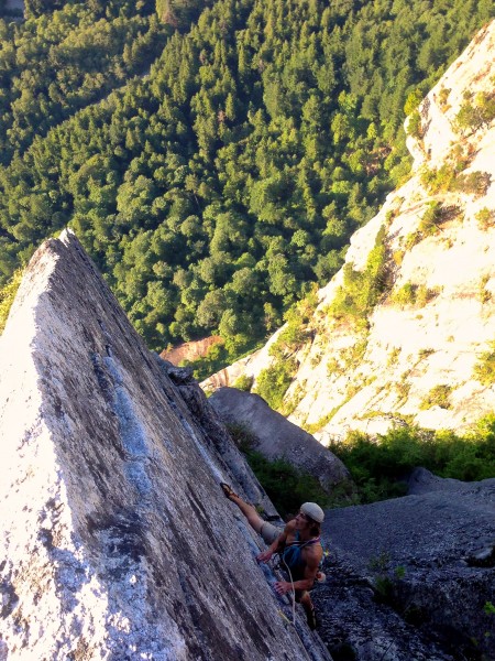 More high plains P2, look at that heel hook. Silly boulder-ers.