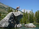 String Lake with Mt Moran in the background