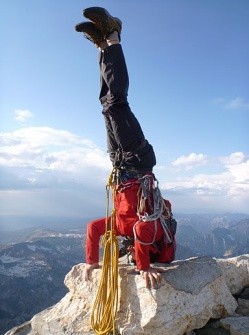 Jeff on the summit