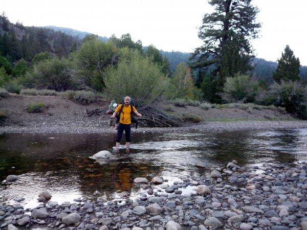 Crossing the West Walker River