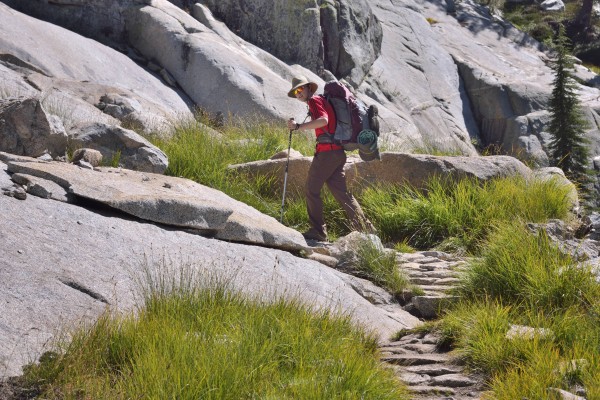 Last Switchback to Smedberg Lake