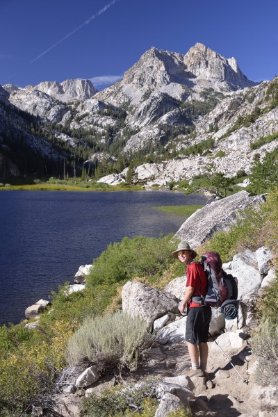 Walking Out Past Barney Lake