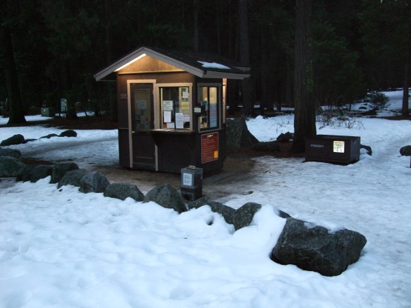 Camp 4 is awesome in winter, nobody there!