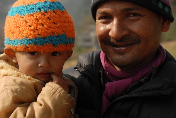 Pastor of the small congregation in the gorge.  This is his newest dau...